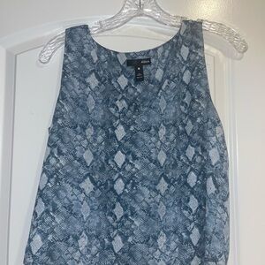 Aqua Blue Tank Top with Relaxed Style
